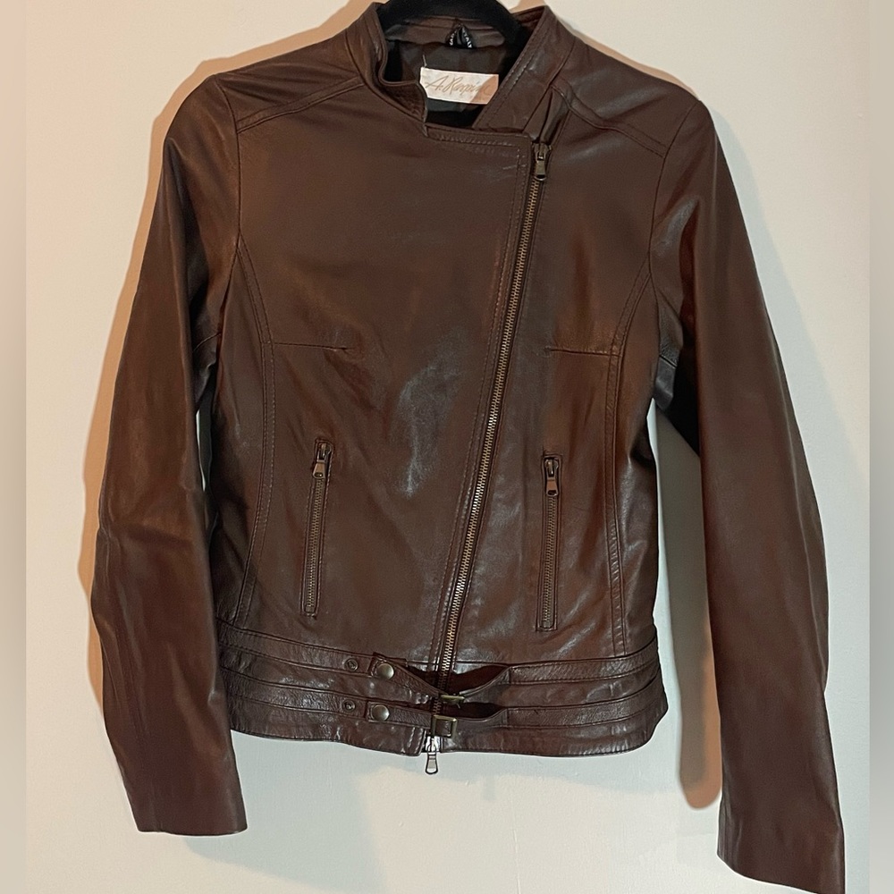 Italian leather jacket